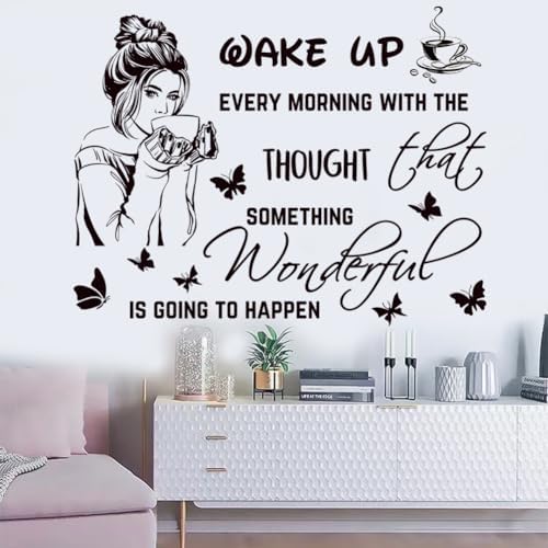 Inspirational Quotes Wall Stickers for Women Bedroom Decor