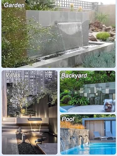 RemySAOS Waterfall Spillway for Ponds and Fountains