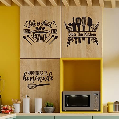 Happiness Is Homemade Kitchen Wall Decal Letters Decor