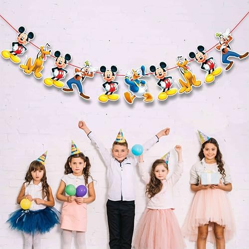 Seyal Mickey Mouse Garland Wall Decoration