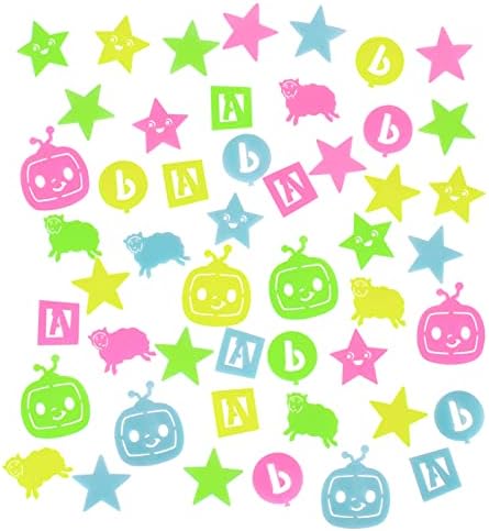 CoComelon Glow in the Dark Stars Wall Stickers for Kids