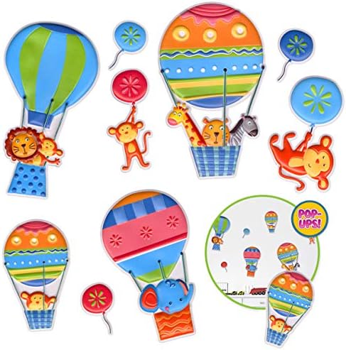 Jungle Classroom Decorations 3D Monkey Wall Sticker