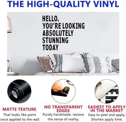 Inspirational Quotes Wall Stickers for Women Beautiful Home Positive Vinyl Art