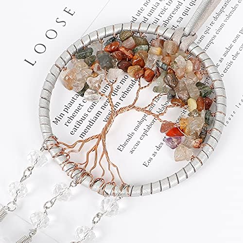 Alynsehom Dream Catcher Car Rear View Mirror Pendant