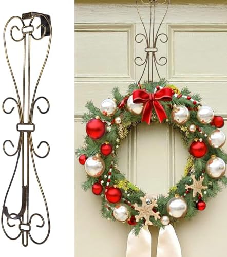 Shangtianfeng Golden Wreath Hanger for Front Door