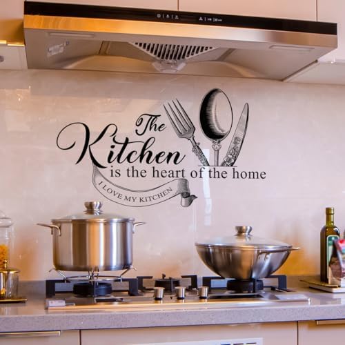 The Kitchen is The Heart of The Home Decal