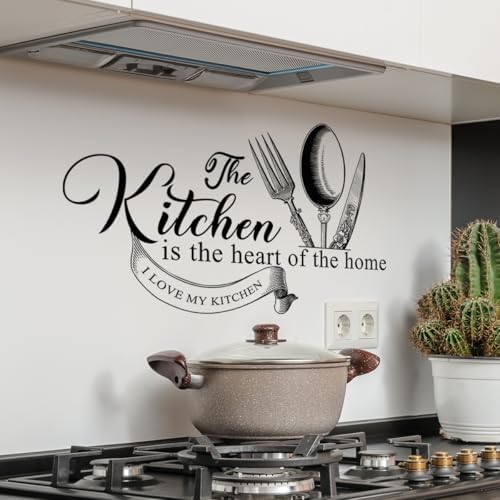 The Kitchen is The Heart of The Home Decal