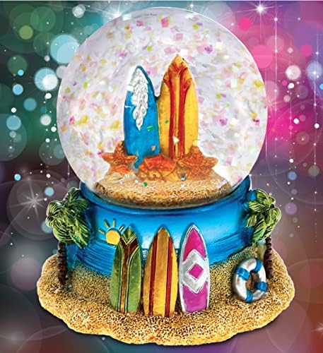 CoTa Global Cool Summer Surf Boards Snow Globe