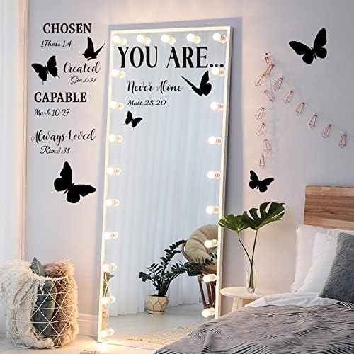 Chinco Black Girl Wall Decals for Bedroom Decor