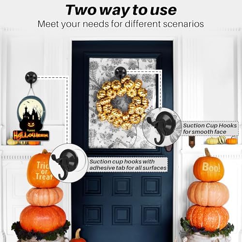 AENTGIU Wreath Door Hanger 5 Pack Heavy Duty