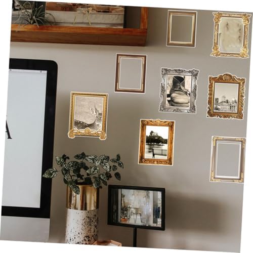 NUOBESTY 24 Sheets Retro Frame Stickers