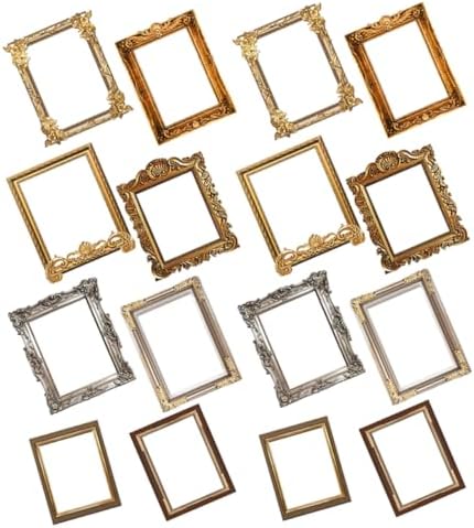NUOBESTY 24 Sheets Retro Frame Stickers
