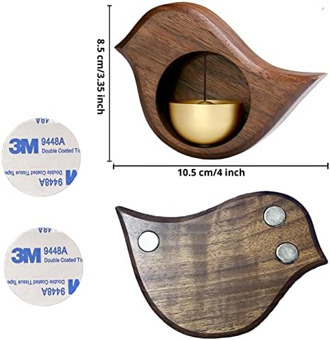 BelTech Decorative Door Bell with Magnet and Tape Bird