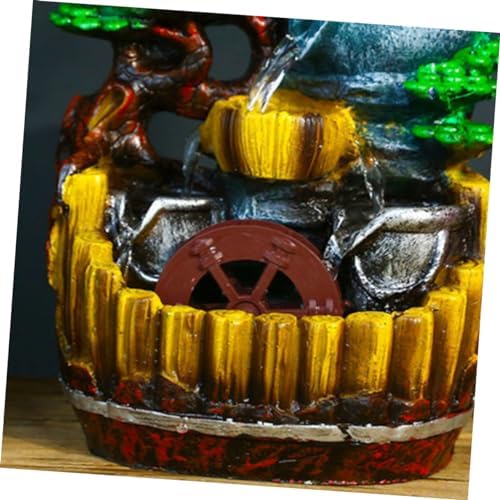 10Pcs Miniature Rotating Fountain Wheels for DIY Tabletop Waterfalls