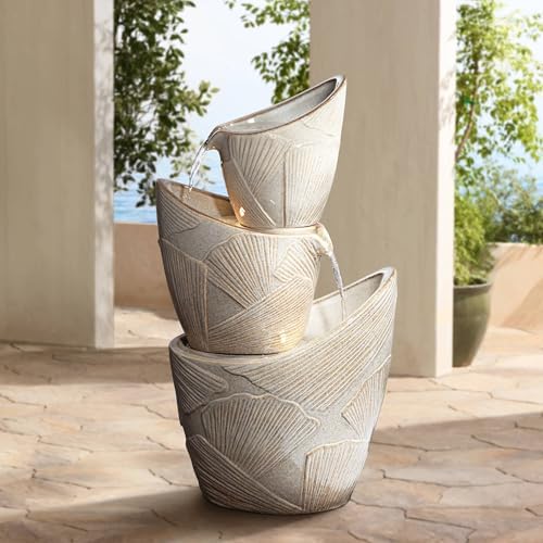 John Timberland Three Urn 30 High Floor Fountain