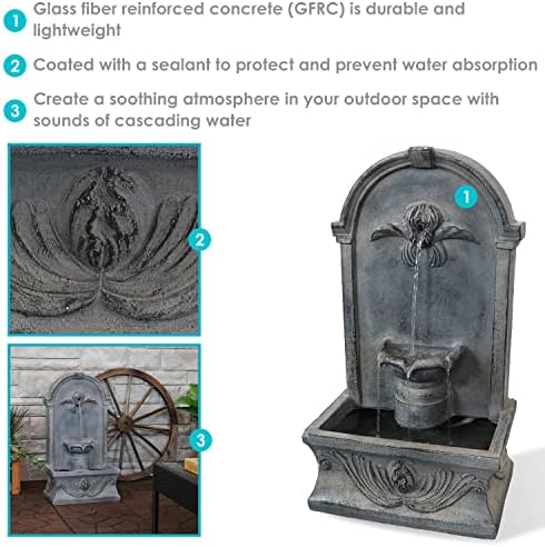 Sunnydaze 28-Inch Freestanding Water Fountain