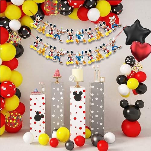 Seyal Mickey Mouse Garland Wall Decoration