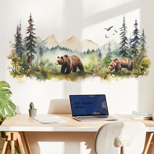 Eutecado Animals Wall Stickers for Bedroom and Nursery