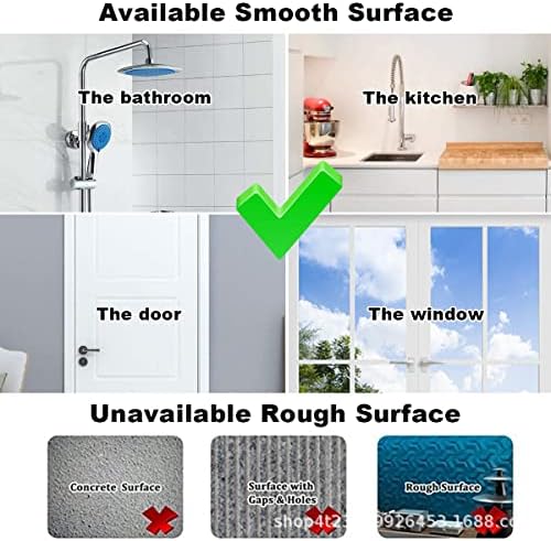 2 Pack Suction Cup Wreath Hanger for Glass and Smooth Surfaces