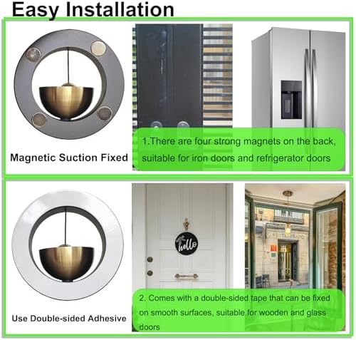 Shopkeepers Bell for Door Opening Dark Gray