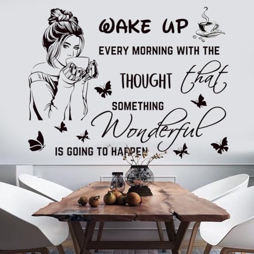 Inspirational Quotes Wall Stickers for Women Bedroom Decor