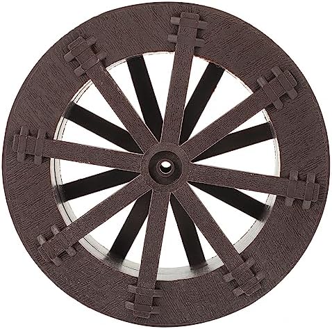 Yardwe Miniature Plastic Water Wheel Fountain Decor