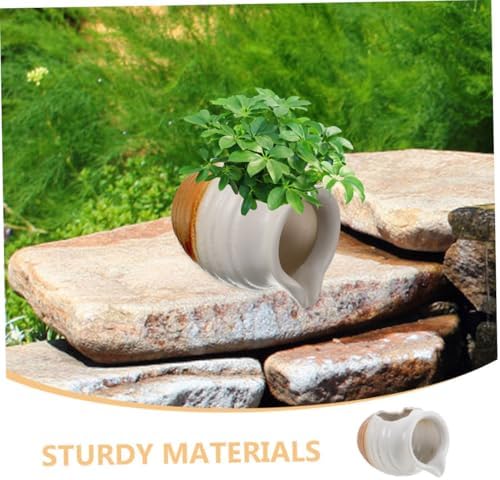 Toddmomy Ceramic Water Fountain Jar Decor