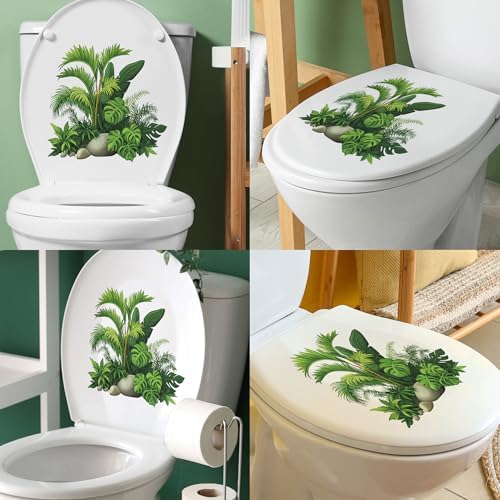WADAKUCI 2 Sets Tropical Palm Leaf Wall Decals
