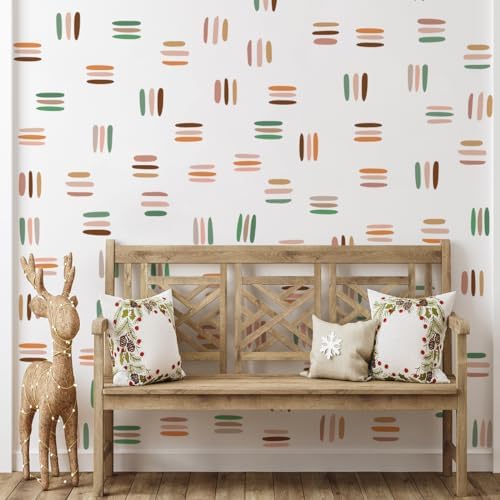 Runtoo Boho Line Wall Decals for Home Decor