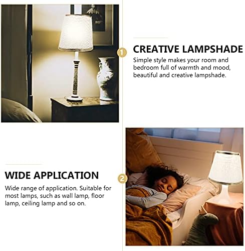 2 Pcs E14 Lampshade Decor for Home