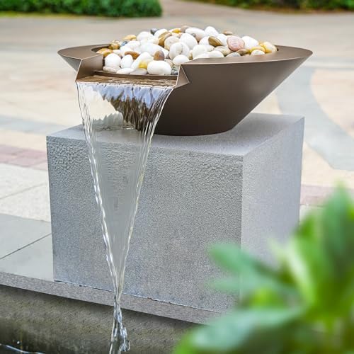 PONDO 20 Round Garden Water Bowl Fountain