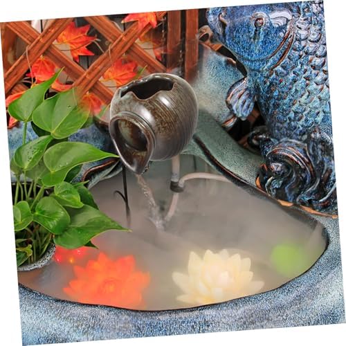 BESPORTBLE Ceramic Fountain with Built-In Filtration