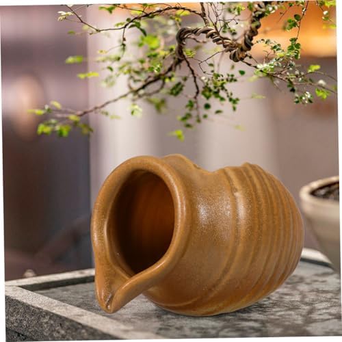 Holibanna Ceramic Water Fountain Jar Indoor Outdoor Decor