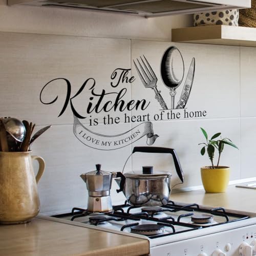 The Kitchen is The Heart of The Home Decal