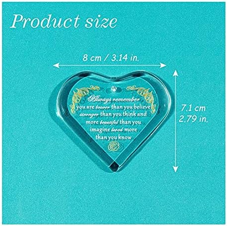 SAIYI K9 Crystal Heart Hanging Decorative Plaque