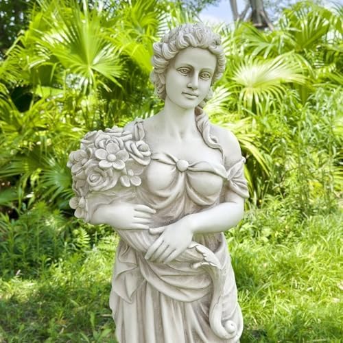 Large Spring Goddess Outdoor Garden Statue 45 Inches High