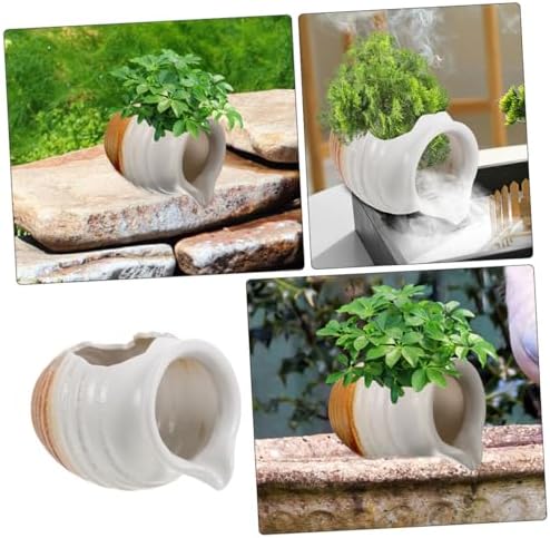 Toddmomy Ceramic Water Fountain Jar Decor