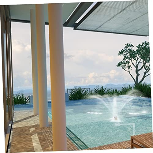 GALPADA Adjustable Plastic Pool Fountain with Rack