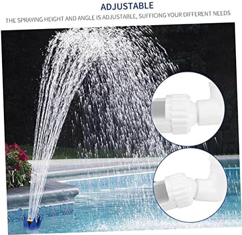 Lotus Shaped Pool Water Fountain Nozzle Replacement PVC Spray