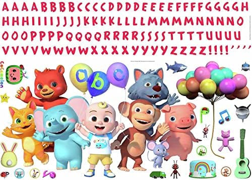 RoomMates RMK4959GM Alphabet Wall Decals