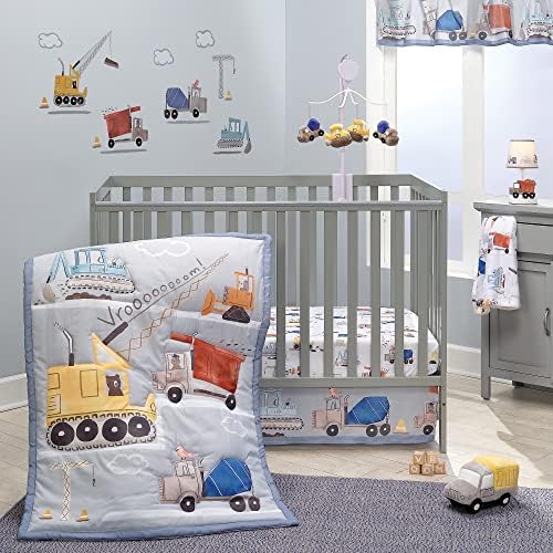 Bedtime Originals Construction Zone Trucks Wall Decals