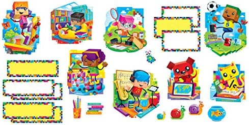 BlockStars Decorative Bulletin Board Set by Trend Enterprises Inc