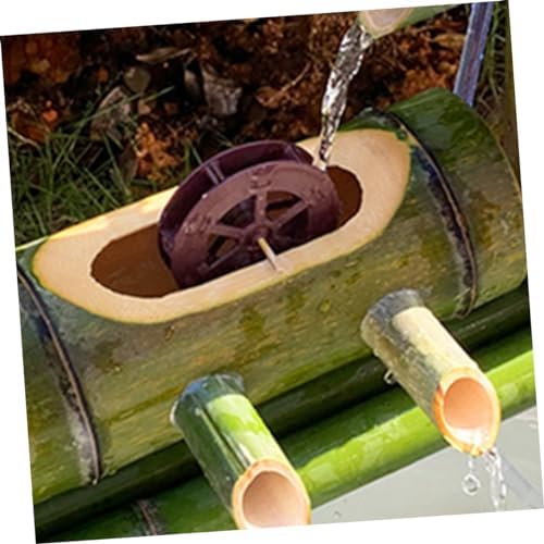 10Pcs Miniature Rotating Fountain Wheels for DIY Tabletop Waterfalls