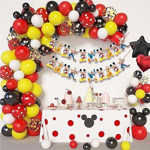 Seyal Mickey Mouse Garland Wall Decoration