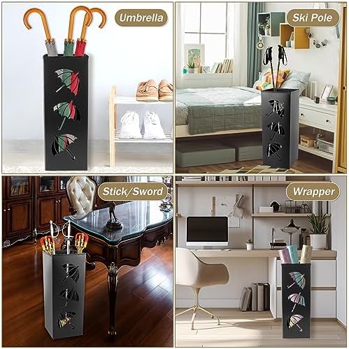 Abizarch Metal Umbrella Stand Decorative Holder