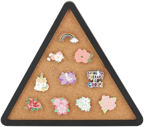 UNICRAFTALE Black Frame Cork Bulletin Board