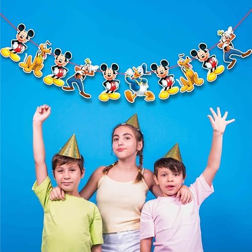 Seyal Mickey Mouse Garland Wall Decoration