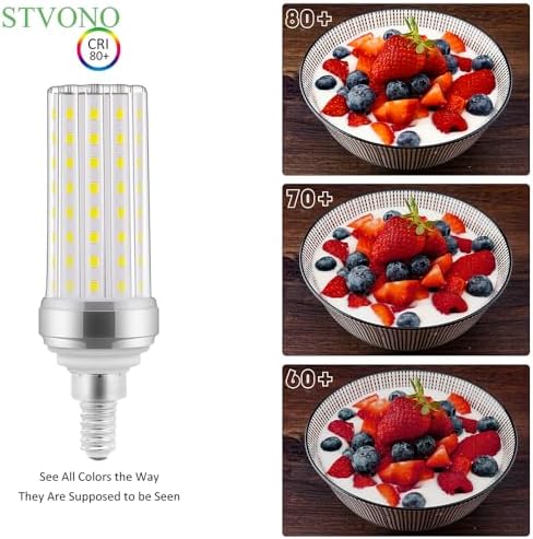 Stvono E12 LED Bulb 20W 150W Equivalent 4 Pack