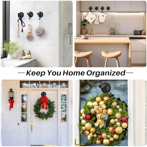 AENTGIU Wreath Door Hanger 5 Pack Heavy Duty