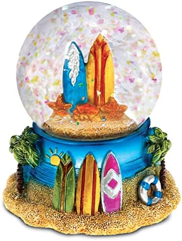 CoTa Global Cool Summer Surf Boards Snow Globe